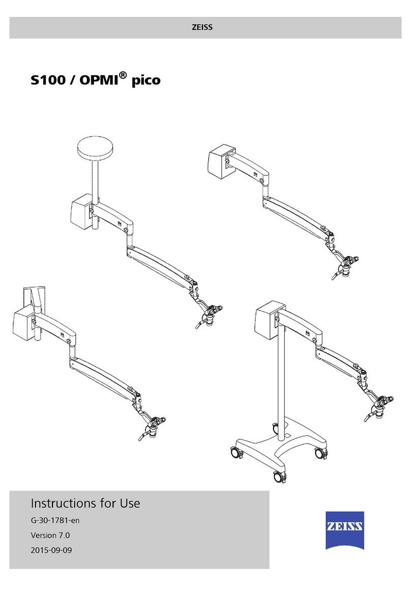 Zeiss S100/OPMI pico User manual