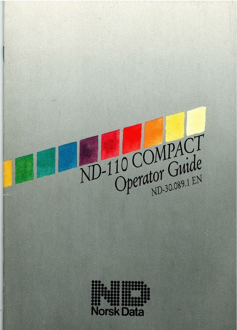 Norsk Data ND-110 COMPACT Manual