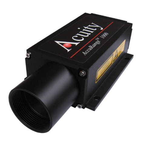 Acuity AccuRange AR1000 user manual