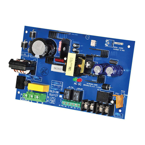 Altronix OLS120 User manual