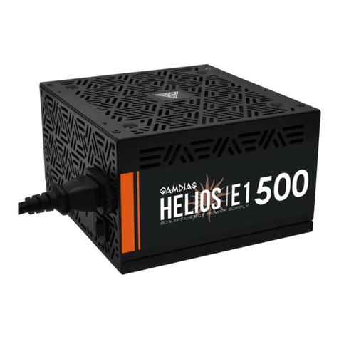 GAMDIAS HELIOS E1-500 User manual GAMDIAS HELIOS E1-500 User manual