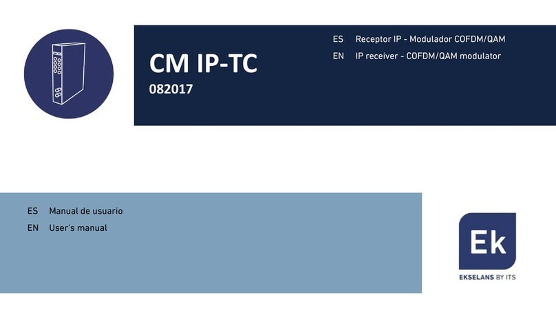 ITS Telecom EKSELANS CM IP-TC user manual