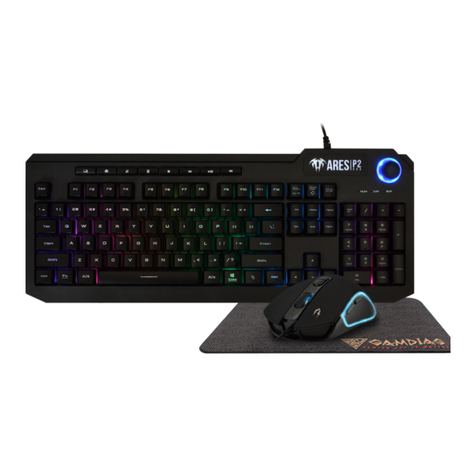 GAMDIAS ARES P2 User manual
