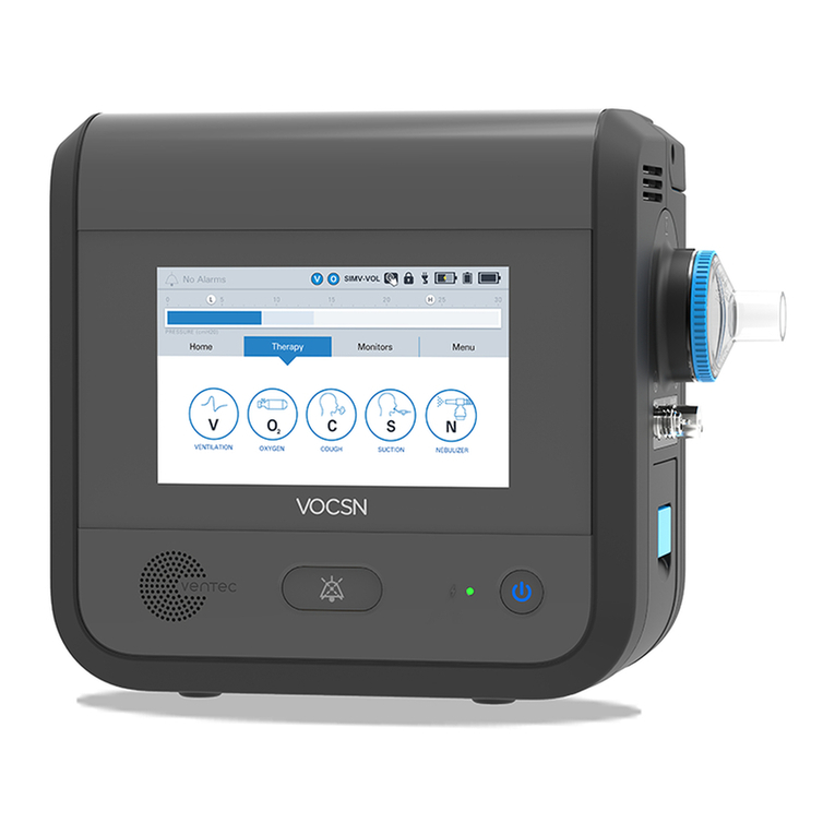 Ventec Life Systems VOCSN Clinical Quick Start Guide