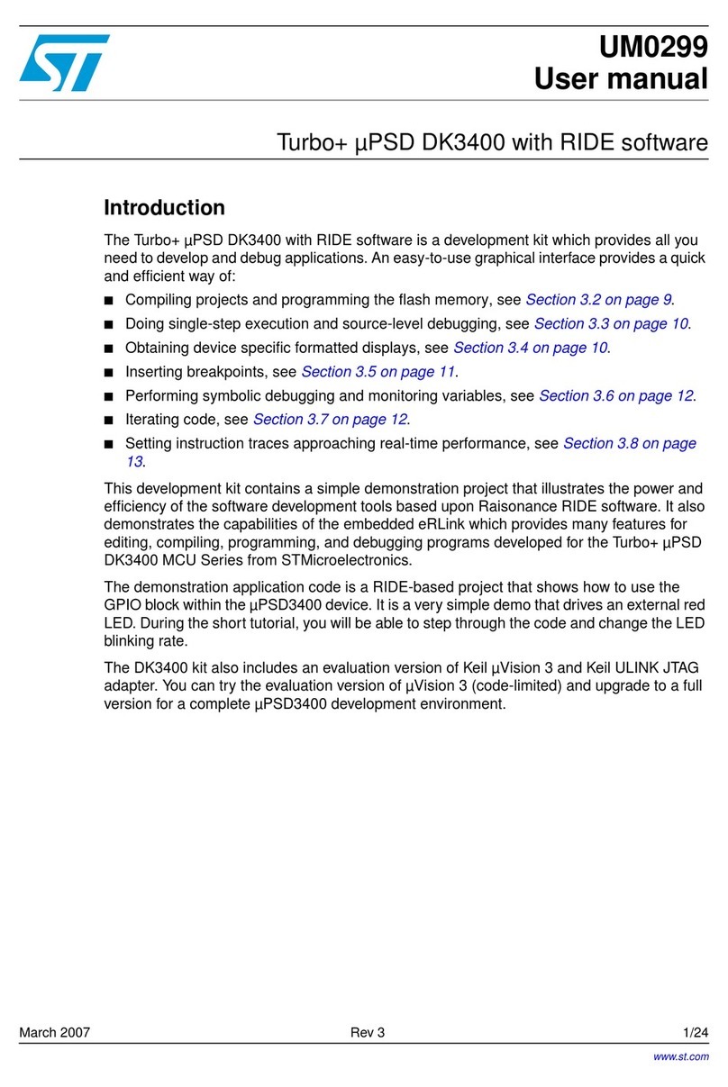 ST Turbo+ mPSD DK3400 User manual