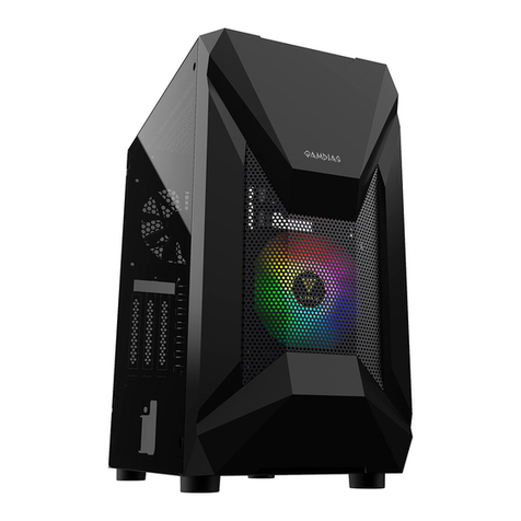 Gamidas ATHENA E1 Quick installation guide