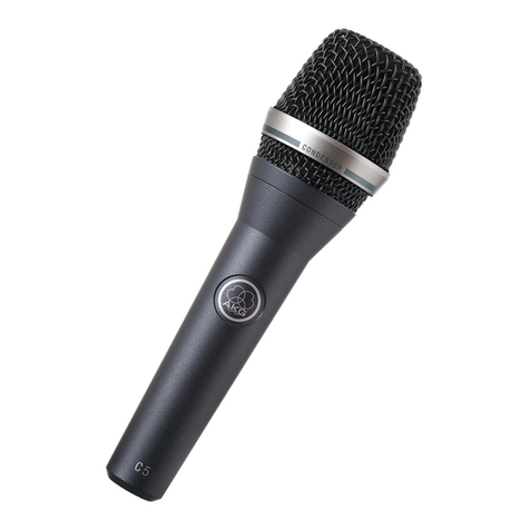 AKG C5 VOCAL User manual