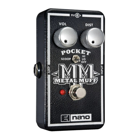Electro-Harmonix nano POCKET METAL MUFF User manual