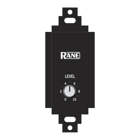 Rane VR2 Data Sheet / Manual