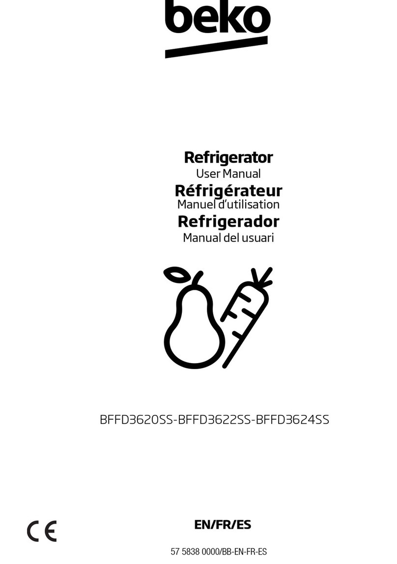 Beko BFFD3620SS User manual