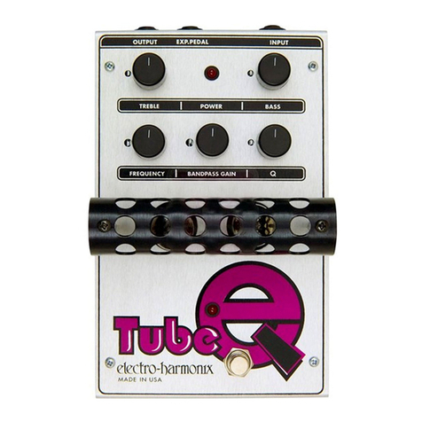 Electro-Harmonix TUBE EQ manual