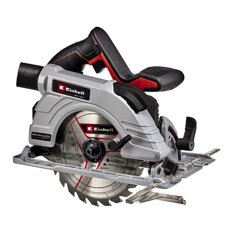 EINHELL TE-CS 18/190 Li BL - Solo User manual