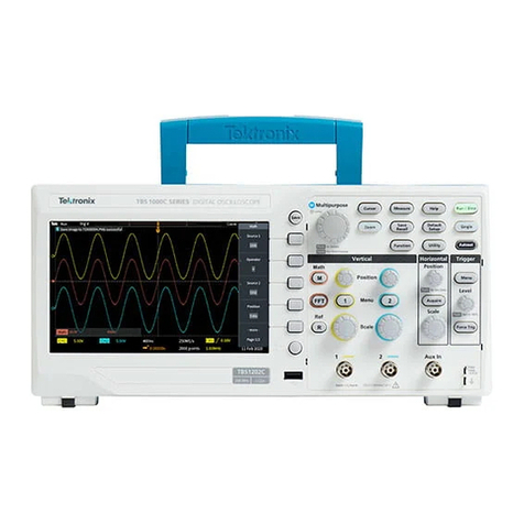 Tektronix TBS1000C Series User manual