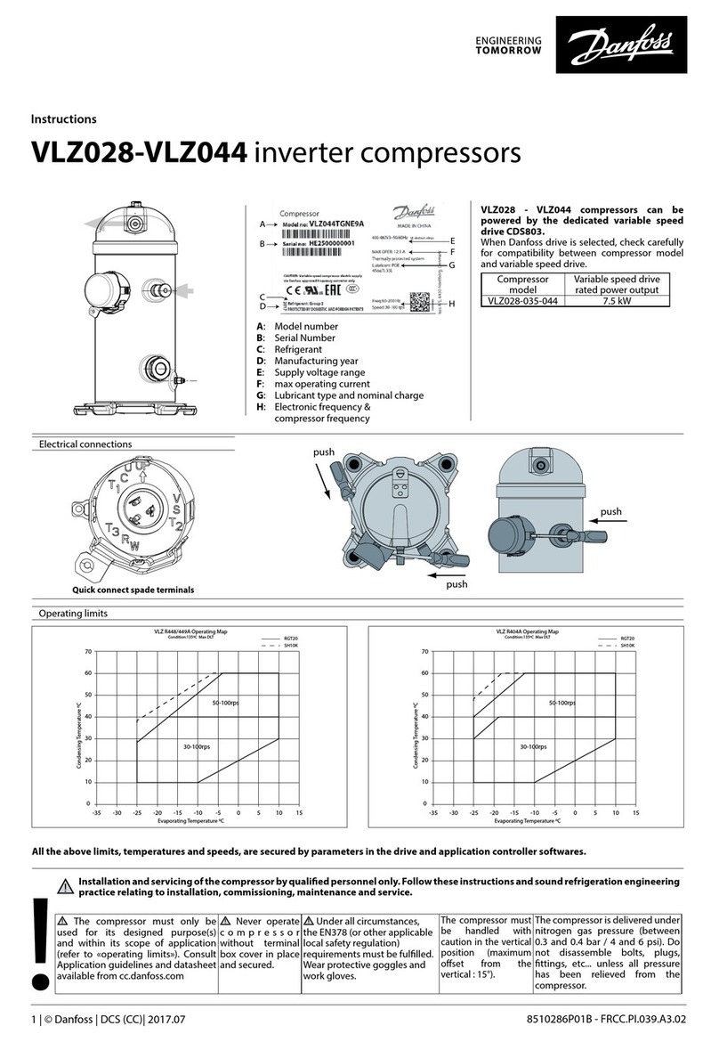 Danfoss VZL028 User manual