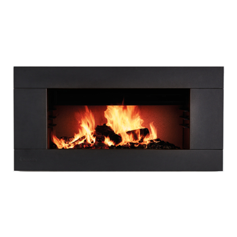 scandia Avante Open Fire Series User manual