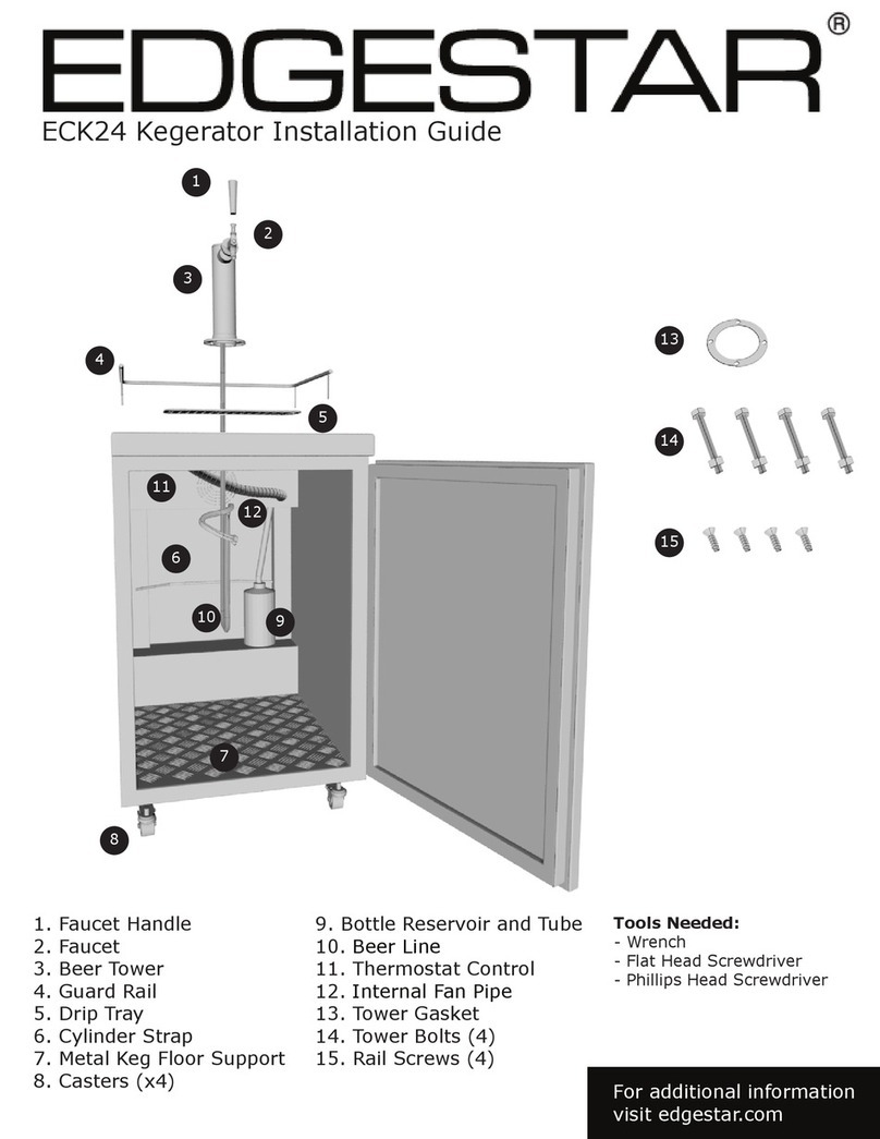 EdgeStar ECK24 User manual