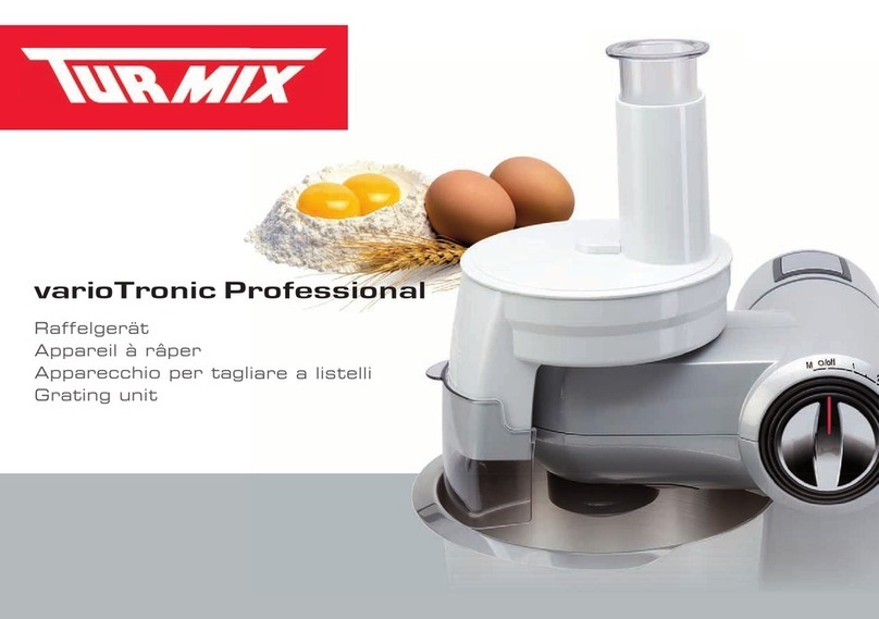 TUR MIX varioTronic Professional manual