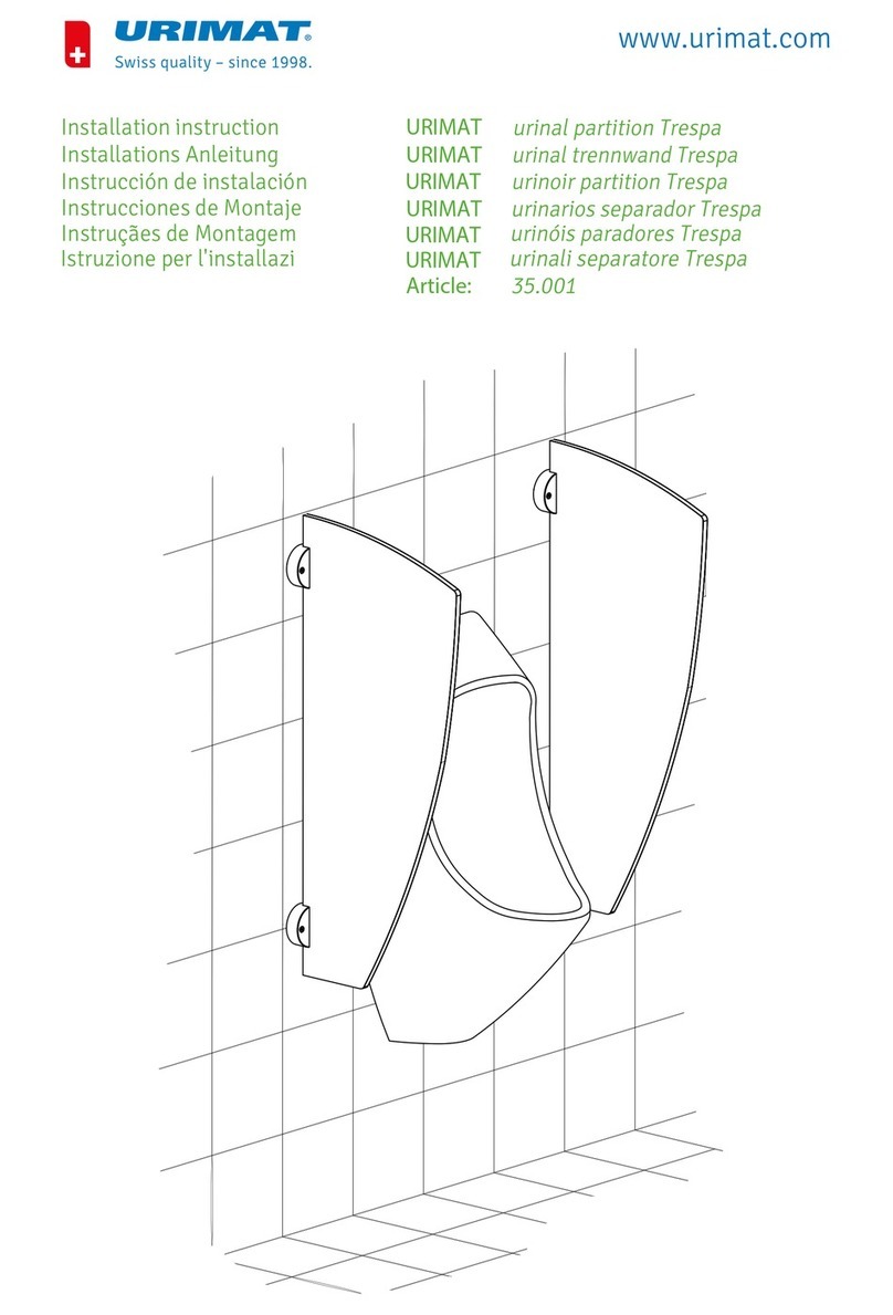 URIMAT Trespa 35.001 Installation instruction
