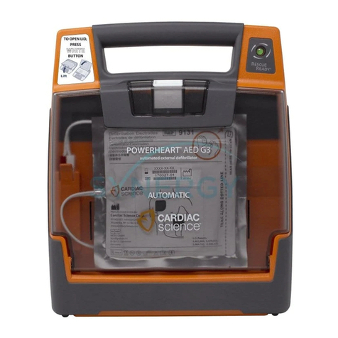 Cardiac Science Powerheart G3 Elite Series User manual