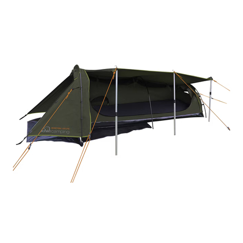 Kiwi Camping Morepork 1 Deluxe Pitching instructions