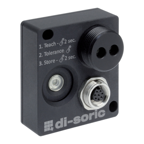 Di-soric FSB 10 M G1-B8 User manual Di-soric FSB 10 M G1-B8 User manual