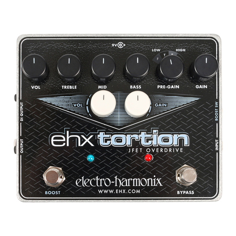 Electro-Harmonix EHX TORTION User manual