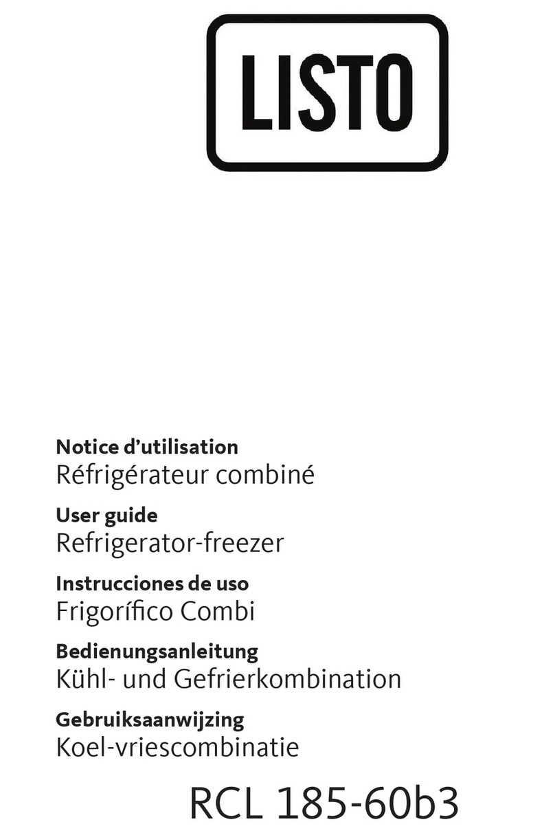 Listo RCL 185-60b3 User manual