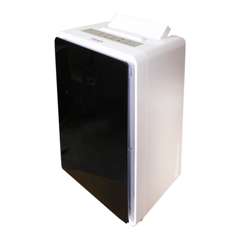 TESY DHF22CEL Usage and Storage Instructions