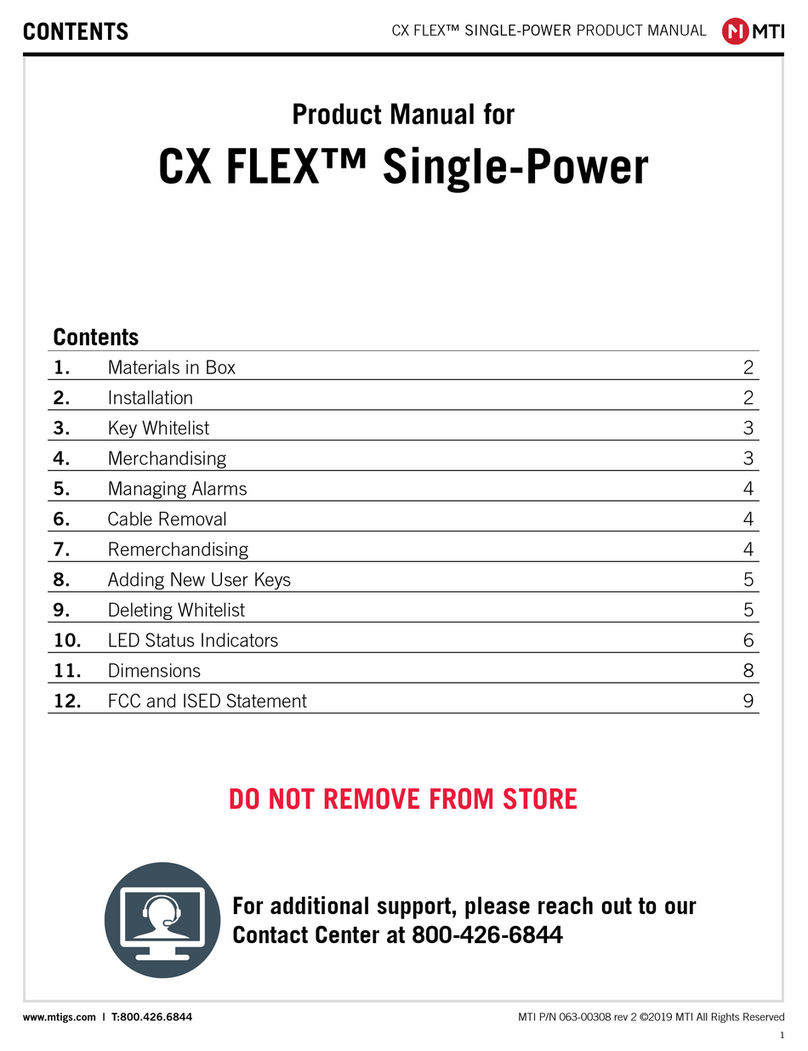 M-TI CX FLEX Single-Power product manual