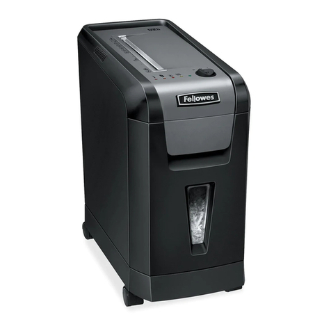 Fellowes POWERSHRED 69Cb instruction manual