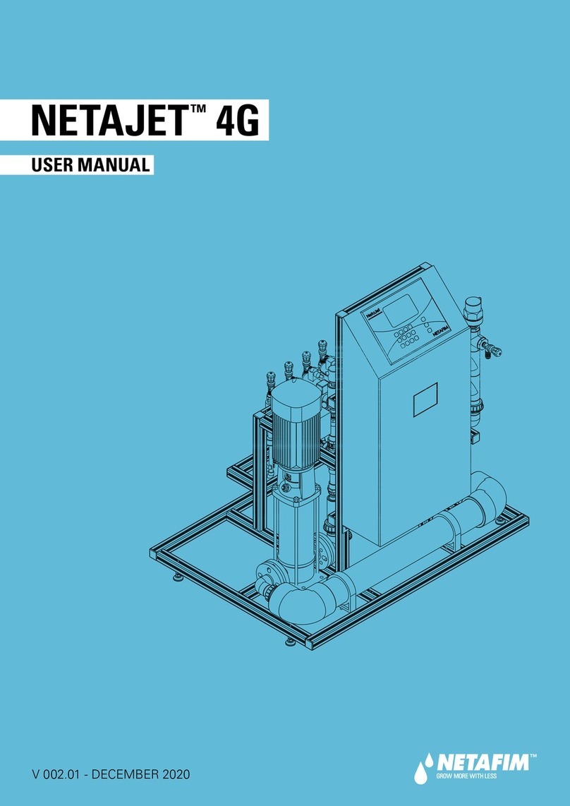 Netafim NETAJET 4G user manual