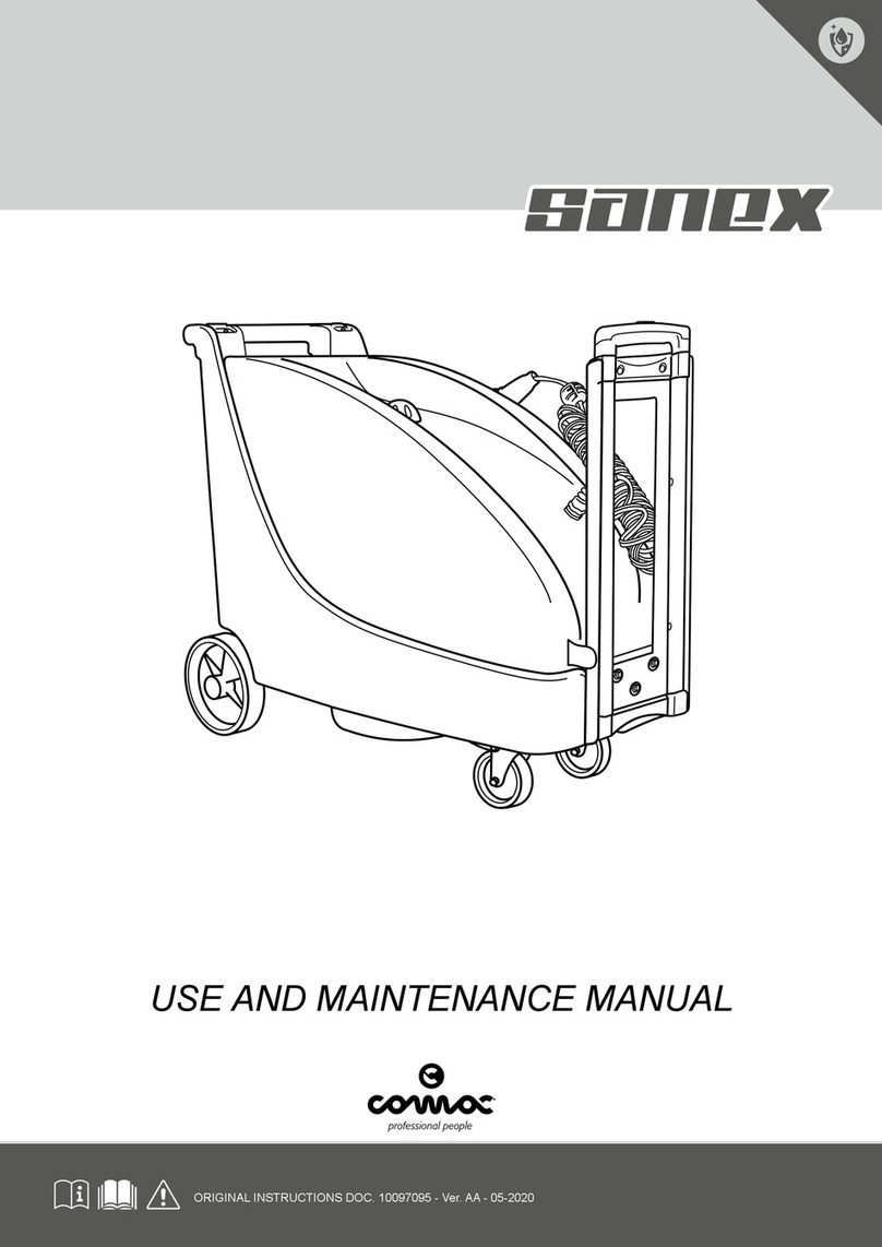 COMAC SANEX Use and maintenance manual