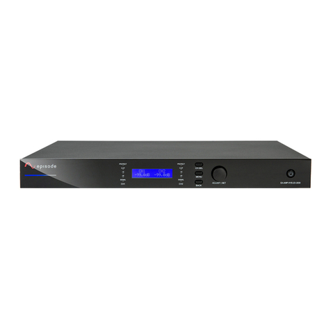 Episode EA-AMP-HYB-2D-1000 quick start guide