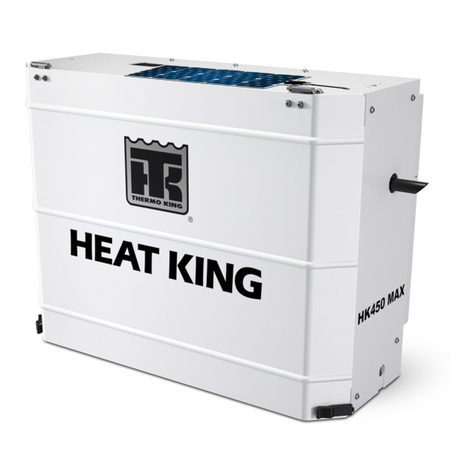 Thermo King Trailer Edition Heat King 450 Series installation manual Thermo King Trailer Edition Heat King 450 Series installation manual