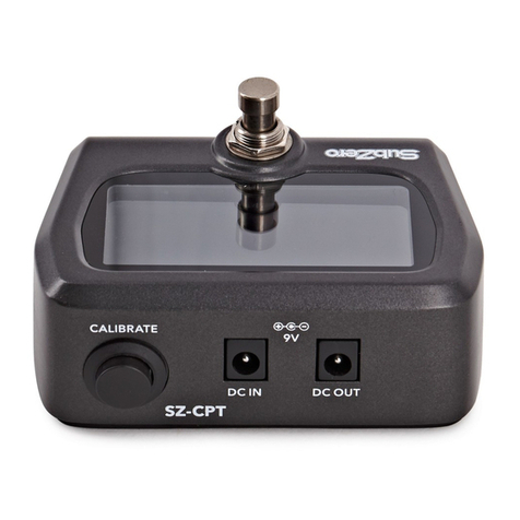 Subzero SZ-CPT user manual