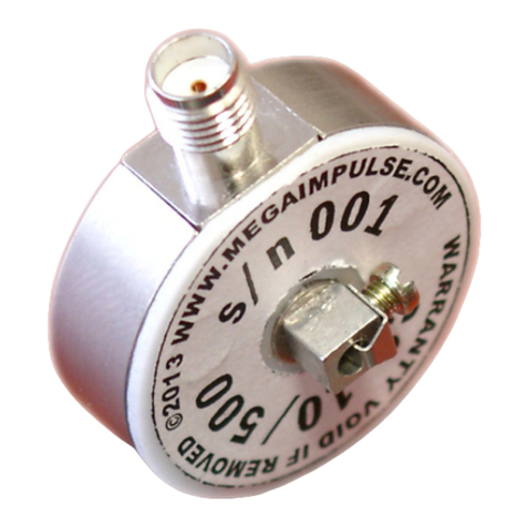 Megaimpulse CS-10/500 User manual