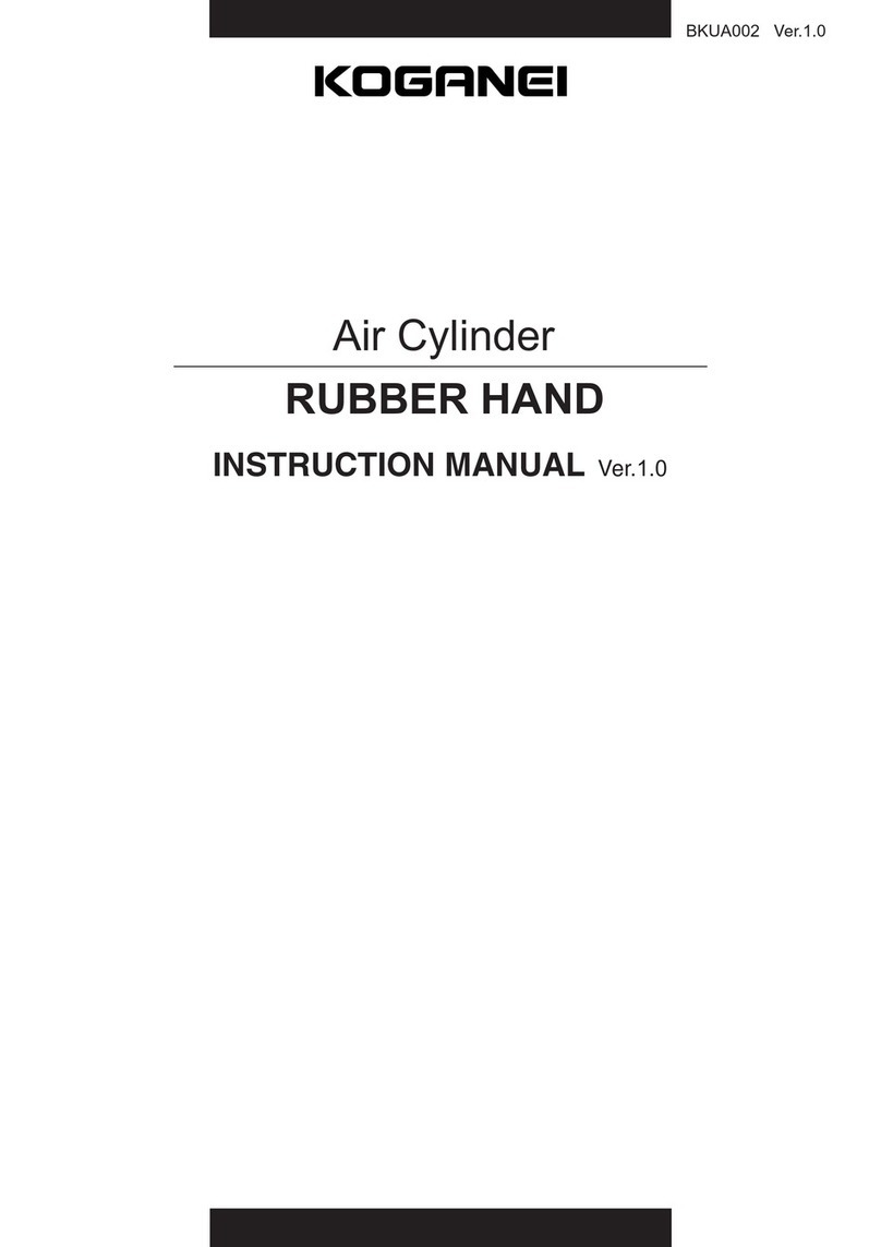 Koganei RBP006RCA instruction manual