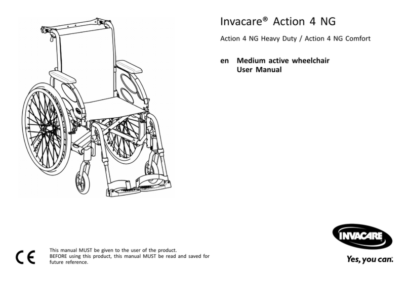 Invacare Action 4NG series user manual