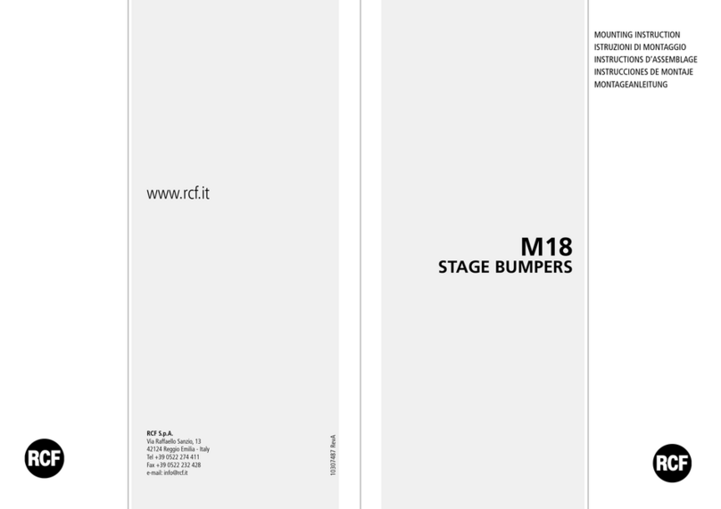 RCF M 18 User guide