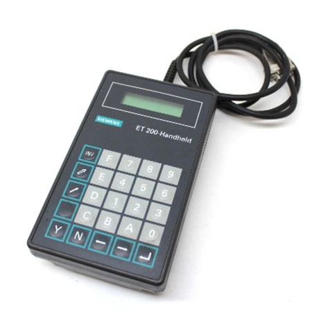Siemens ET 200 User manual