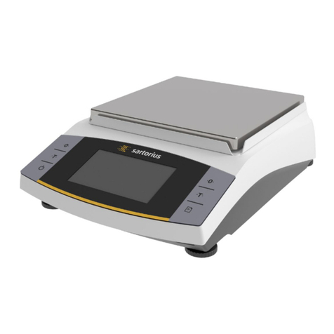Sartorius Entris II BCA Advanced Series User manual