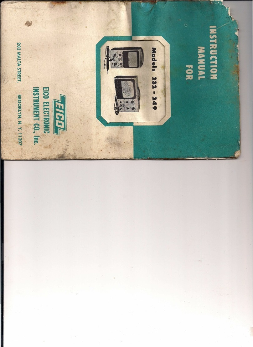 Eico 232 instruction manual