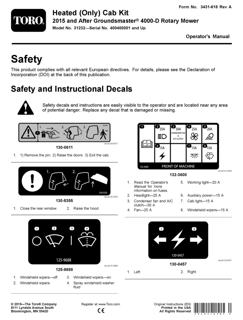 Toro 31232 User manual