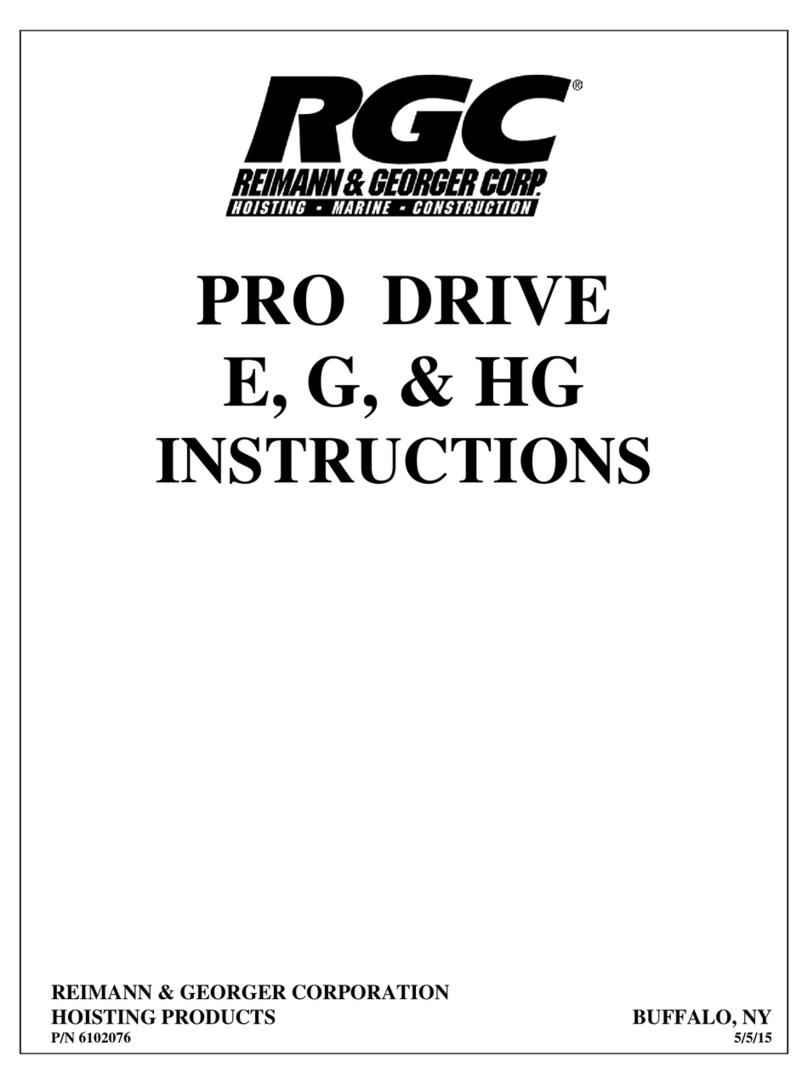 RGC PRO Drive E User manual