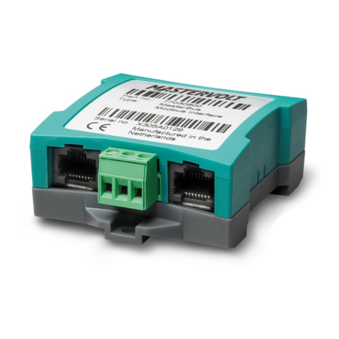 Mastervolt MasterBus LIN Interface Operating manual