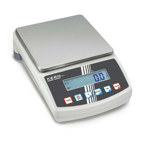 KERN PLJ-GM Series Operating	 instruction