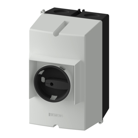 Siemens SIRIUS 3RV1923 User manual