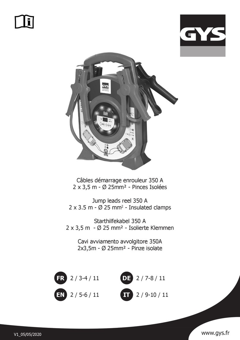 GYS 350 A Translation of the original instructions