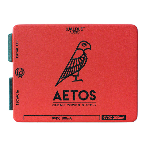 Walrus Audio AETOS instruction manual