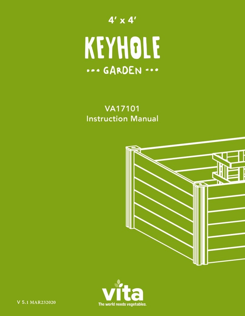 vita Keyhole Garden VA17101 instruction manual